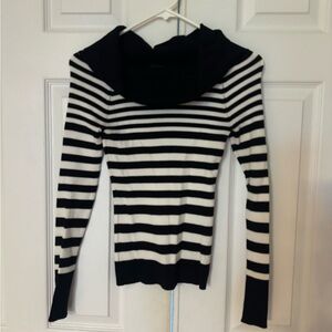 Striped Black and White Sweater